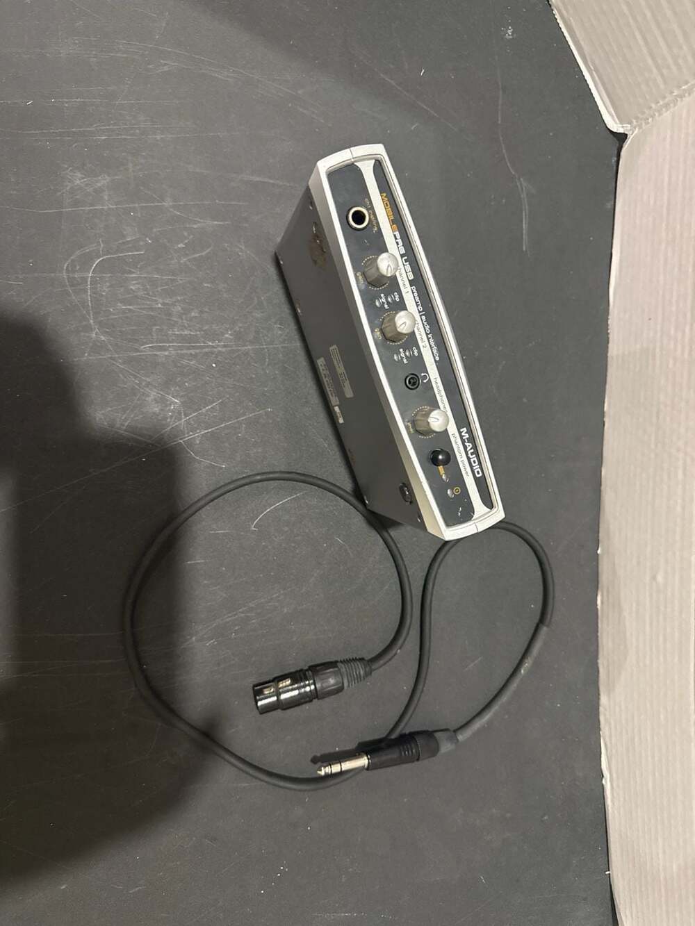 M-Audio MobilePre USB Preamp Audio Interface with XLR Cable